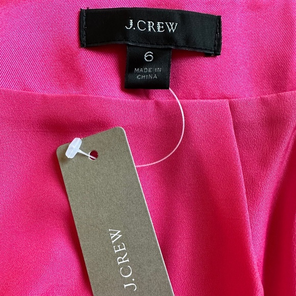 J. CREW Skirt Sarong Lined Midi Beach-To-Street Summer Pink Size 6 - Picture 2 of 6